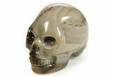 1.5" Polished Petrified Wood Skulls - Photo 3